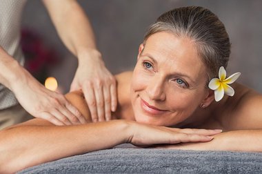 Massage er en af de populære oplevelser til mor